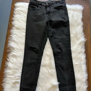 Banana Republic Skinny fit black jeans size 26/2
